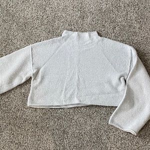 FreePeople Cropped Mock Neck Sweater